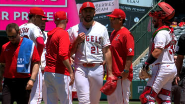 Grayson Rodriguez exits the game with apparent injury