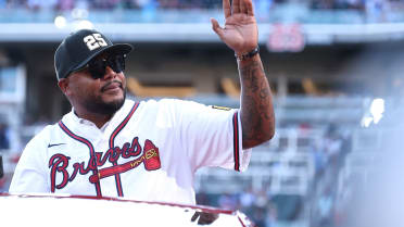 The Braves honor Andruw Jones' Hall of Fame induction