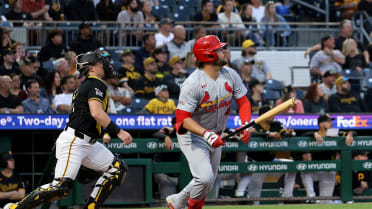 Alec Burleson's two-run double