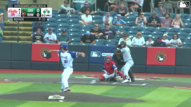 Easton Carmichael singles on a line drive to left fielder Isaiah Drake. Sammy Stafura scores. Jhonny Severino to 2nd.