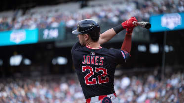 Nolan Jones' RBI double