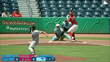 Griffin Burkholder's solo homer