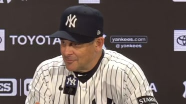 Aaron Boone on Sterling tribute, Schlittler's start
