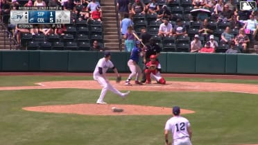 Walker Jenkins homers (10) on a fly ball to left center field.
