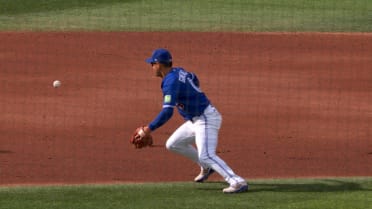 Sal Stewart's RBI fielder's choice