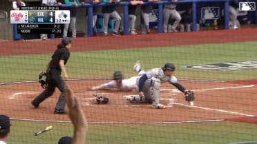 Druw Jones steals his 11th base for High-A Hillsboro