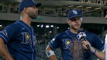 Taylor Walls, Nick Martinez break down 12-4 victory