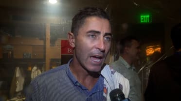 AJ Preller on Padres advancing to NLDS