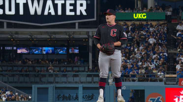 Parker Messick strikes out five vs. Dodgers