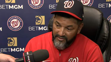 Dave Martinez discusses the Nationals' 7-1 loss