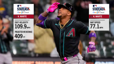 Ketel Marte y Corbin Carroll dan HRs de 400 pies 