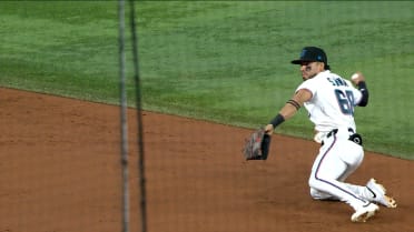 Jared Serna's nice dive and throw