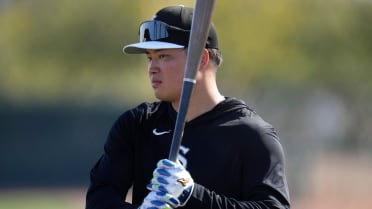 Munetaka Murakami's first spring BP with White Sox