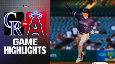 Jake McCarthy hits a home run in Rockies' win