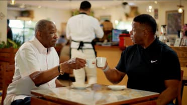 Dusty Baker sits down with Ken Griffey Jr.