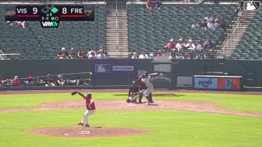 JD Dix homers (6) on a fly ball to left center field. Kyle Sinzza scores.