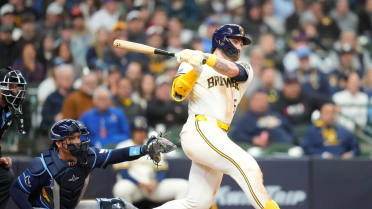 Garrett Mitchell's two-run double