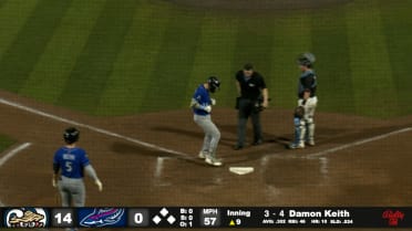 Andrew Fischer's 48th home run of the season