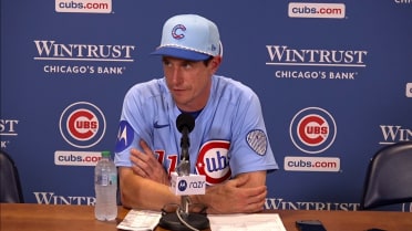 Craig Counsell on Cubs' record-setting win, Busch