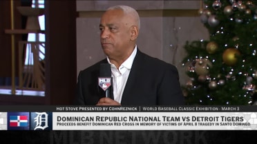 Omar Minaya on DR playing Tigers in benefit event 