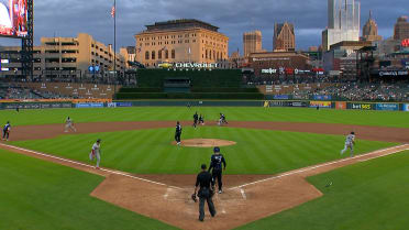 Chase DeLauter's 2nd RBI fielder's choice