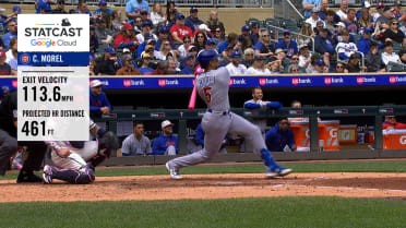 Morel's 461-ft. home run
