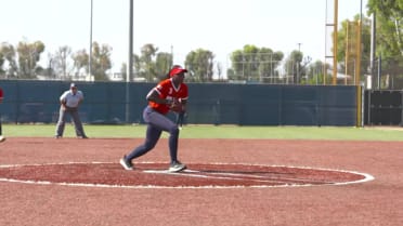 D1 Talent at Softball BTS