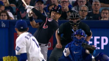 Steven Kwan's RBI double