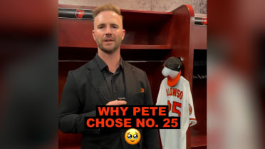 Pete Alonso on why he chose number 25