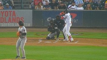 Hayden Alvarez's RBI single