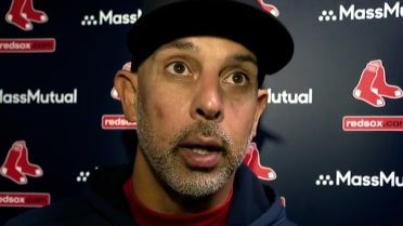 Alex Cora talks Red Sox's 3-2 loss