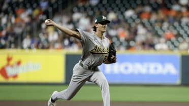 Kade Morris' first career strikeout