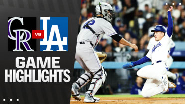 Rockies vs. Dodgers Highlights