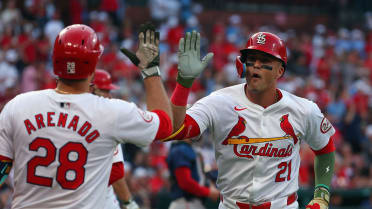 Cardinals' four-home run game