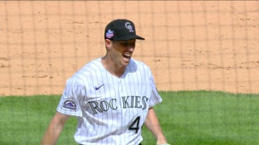 Jimmy Herget stung by bee on the mound