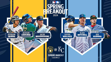 The top prospects for the Royals and Brewers face off