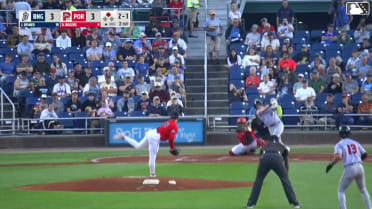 Jacob Reimer singles on a ground ball to center fielder Will Turner. Marco Vargas scores.