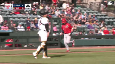 Cayden Wallace drills a grand slam