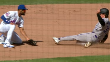 Luis Torrens throws out Jake McCarthy