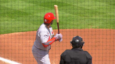 Nelson Velázquez's RBI single 
