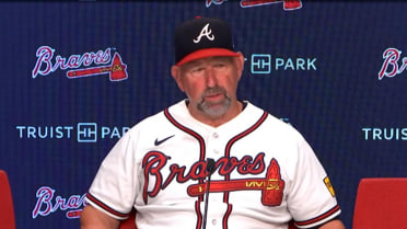 Walt Weiss recaps the Braves' win over the D-backs