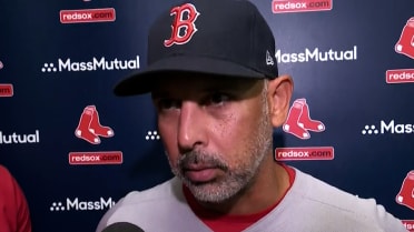 Alex Cora on his 600th career managerial win 