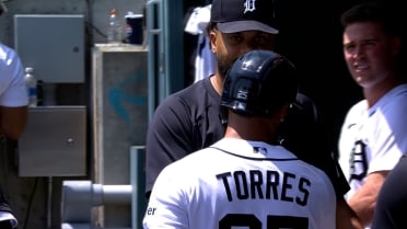 Jonrón solitario de Gleyber Torres
