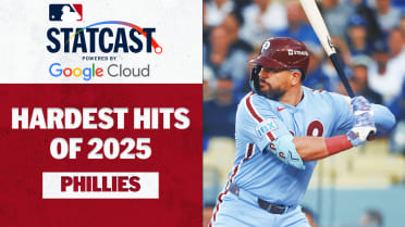 Phillies’ Hardest Hits of 2025
