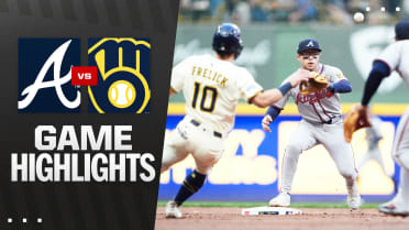 Braves vs. Brewers Highlights 
