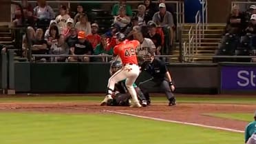 Tyler Fitzgerald's RBI double