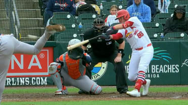 Brody Moore's RBI double