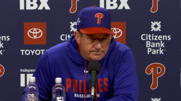 Rob Thomson on Walker, Schwarber, Harper