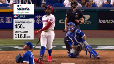 Oneil Cruz's 450-foot home run vs. Nicaragua