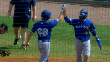 Jay Harry's first home run of the spring